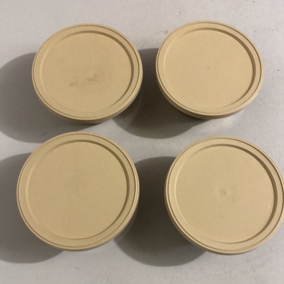 Amber Oven Basics Custard cups w/Lids - Picture 4 of 8